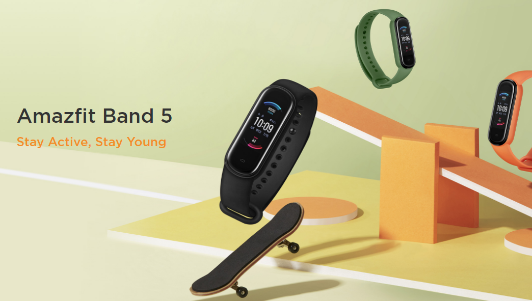 Išmanioji apyrankė Amazfit Band 5, Juoda | Varle.lt
