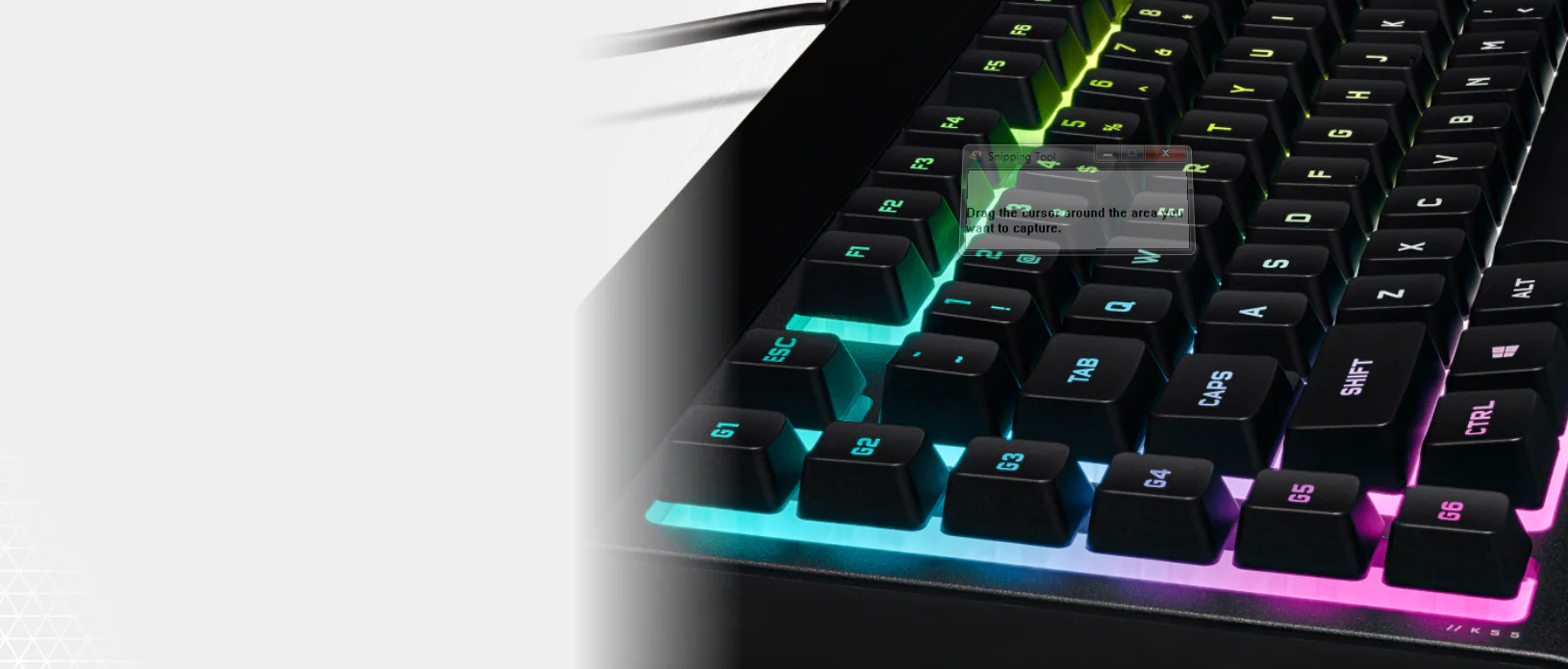 Žaidimų klaviatūra Corsair K55 RGB Pro XT su RGB pašvietimu, ENG išdėstymas aprašymas - Prekės nuotrauka