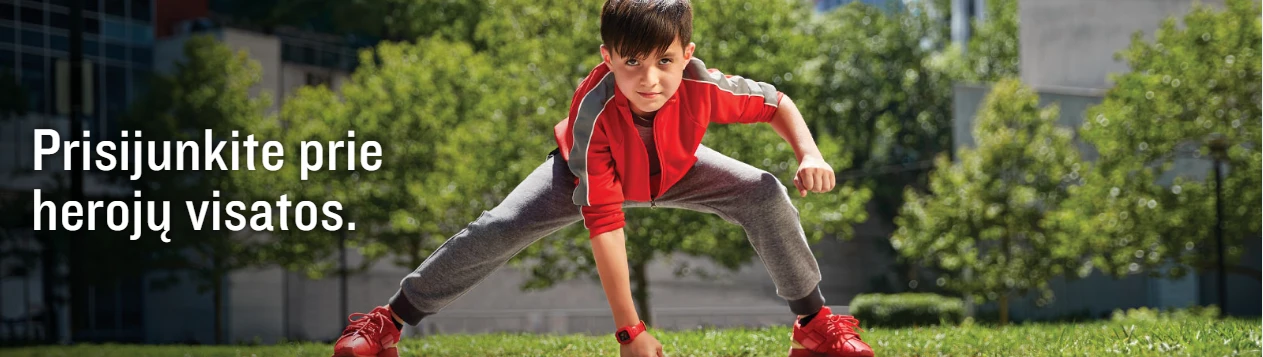 Išmanusis laikrodis vaikams Garmin vivofit Jr. 3, Marvel Black Panther, Juodos spalvos aprašymas - Prekės nuotrauka