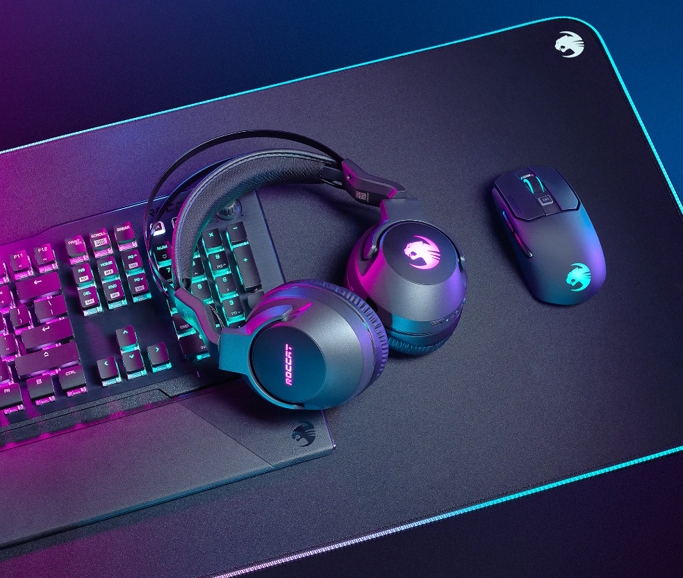 Belaidės Žaidimų Ausinės Roccat Elo 7.1 Air, Baltos aprašymas - Prekės nuotrauka
