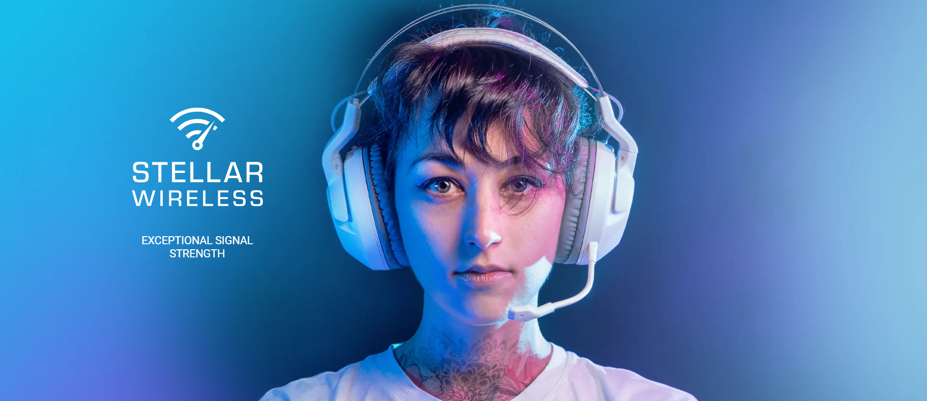 Belaidės Žaidimų Ausinės Roccat Elo 7.1 Air, Baltos aprašymas - Prekės nuotrauka
