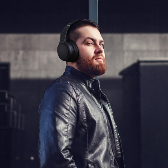 Deep Bass Belaidės Ausinės Panasonic RB-M300BE-K, Juodos aprašymas - Prekės nuotrauka