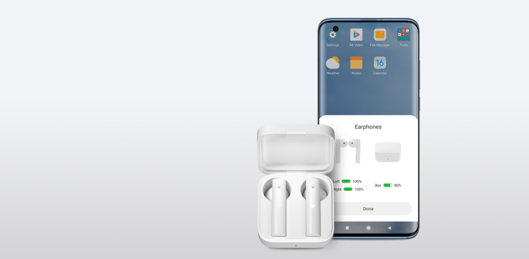 Ausinės Xiaomi Mi True Wireless Earphones Lite white (TWSEJ03WM) Internetu  pigiau Žema kaina | b-a.eu