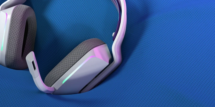 Belaidės ausinės Logitech G733, LIGHTSPEED, RGB, Baltos spalvos aprašymas - Prekės nuotrauka
