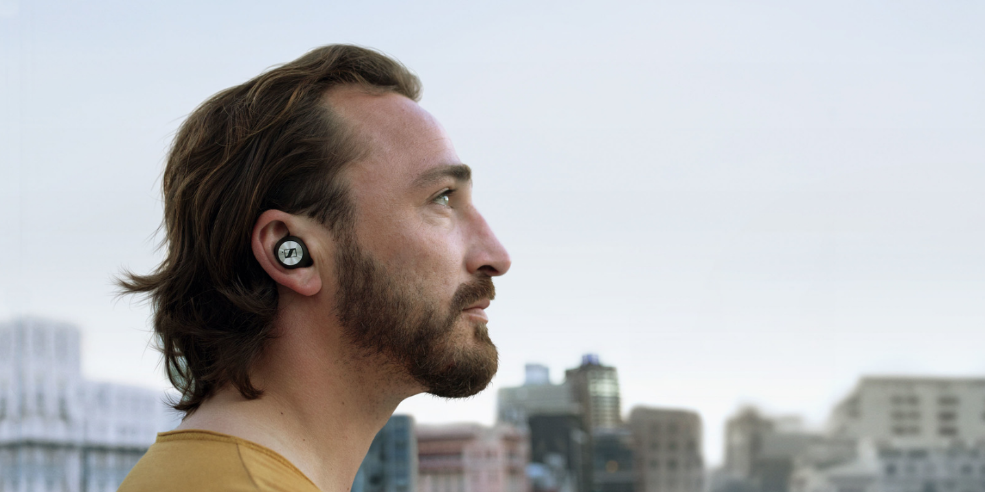 Belaidės TWS Ausinės Sennheiser MOMENTUM True Wireless aprašymas - Prekės nuotrauka