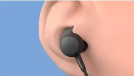 Į ausis dedamos belaidės ausinės Philips TAE4205BK/00 aprašymas - Prekės nuotrauka
