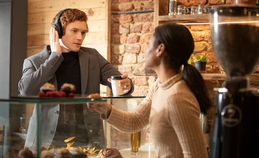 Sony WH-1000XM4 belaidės triukšmą slopinančios ausinės, Mėlynos aprašymas - Prekės nuotrauka