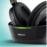 Belaidės TV ausinės Philips SHD8850/12, Juodos aprašymas - Prekės nuotrauka