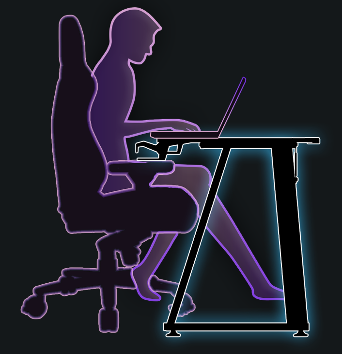Žaidimų stalas Ultradesk Enter V2 Gaming Desk aprašymas - Prekės nuotrauka