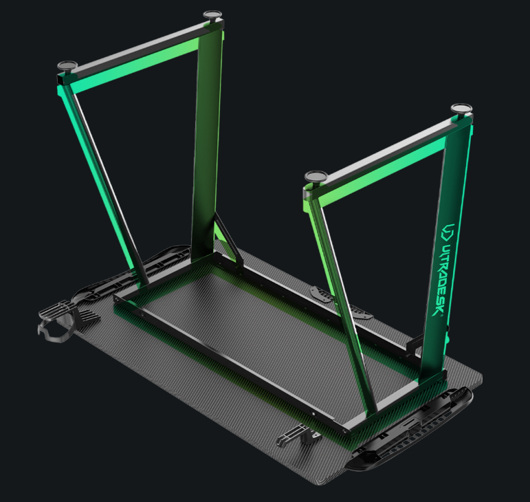 Žaidimų stalas Ultradesk Enter V2 Gaming Desk aprašymas - Prekės nuotrauka
