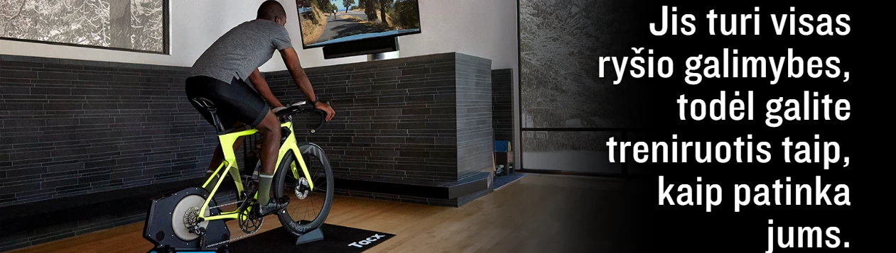 Tacx® NEO 2T išmanusis treniruoklis aprašymas - Prekės nuotrauka