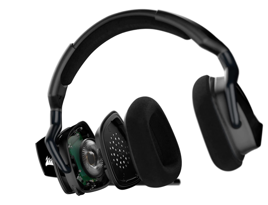 CORSAIR GAMING VOID RGB ELITE Belaidės Premium Ausinės Žaidimams su 7.1 Surround Sound Baltas EU Version aprašymas - Prekės nuotrauka