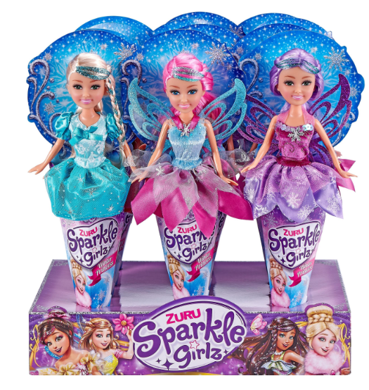 SPARKLE GIRLZ lėlė kūgelyje Winter Princess, asort., D, 10017BQ1 aprašymas - Prekės nuotrauka