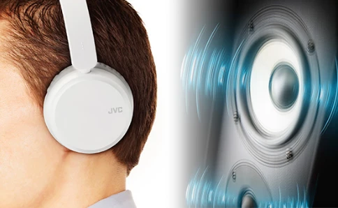 Ausinės belaidės JVC HA-S35BT-B (on-ear, Bluetooth, YES, juodos spalvos aprašymas - Prekės nuotrauka