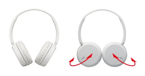 Ausinės belaidės JVC HA-S35BT-B (on-ear, Bluetooth, YES, juodos spalvos aprašymas - Prekės nuotrauka