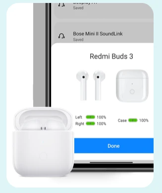 Lengvos Xiaomi TWS ausinės Redmi Buds 3, Pasinerk į ritmą aprašymas - Prekės nuotrauka