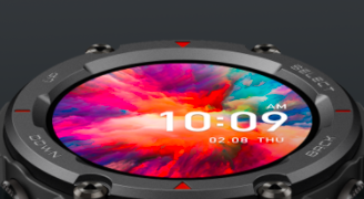 Išmanusis laikrodis Amazfit T-Rex Pro, Dykumos pilkos spalvos aprašymas - Prekės nuotrauka
