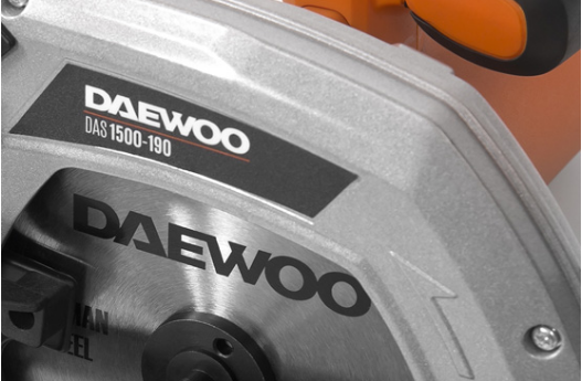 Diskinis pjūklas DAEWOO DAS 1500-190 aprašymas - Prekės nuotrauka
