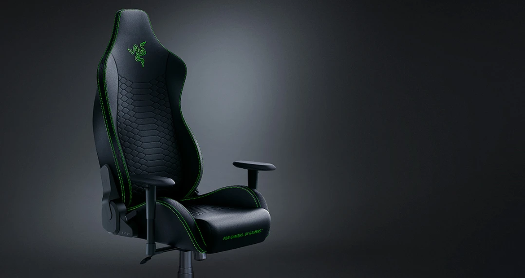 Ergonominė Žaidimų kėdė Razer Iskur X XL Gaming Chair, Juoda-žalia aprašymas - Prekės nuotrauka