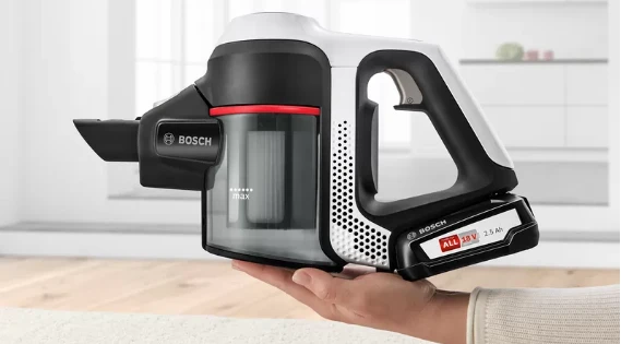 Bosch BBS611BSC Serie | 6 įkraunamasis dulkių siurblys Unlimited, Juodas aprašymas - Prekės nuotrauka