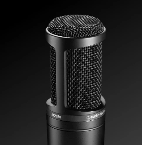 Studijinis Kondensatorinis Mikrofonas Audio-Technica AT2020 aprašymas - Prekės nuotrauka
