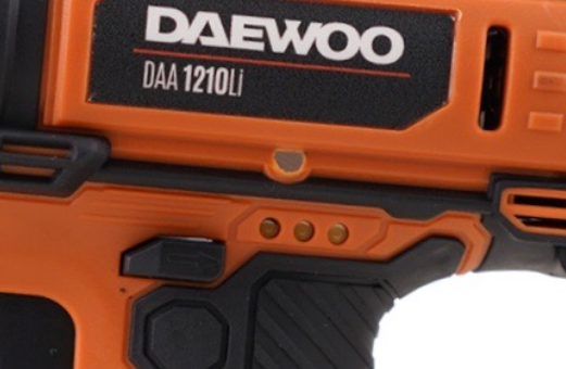 Akumuliatorinis gręžtuvas DAEWOO DAA 1210Li aprašymas - Prekės nuotrauka