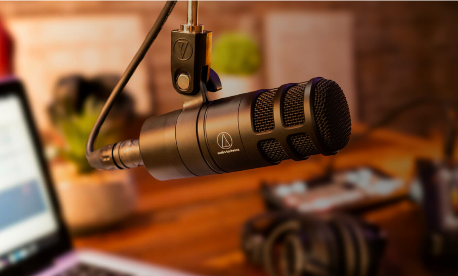 Audio Technica AT2040 Hiperkardioidinis dinaminis mikrofonas, Juodas aprašymas - Prekės nuotrauka