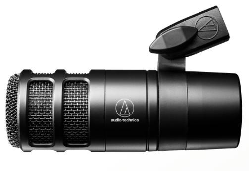 Audio Technica AT2040 Hiperkardioidinis dinaminis mikrofonas, Juodas aprašymas - Prekės nuotrauka