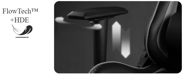 Žaidimų kėdė Sense7 Spellcaster Gaming Chair, Juoda-pilka aprašymas - Prekės nuotrauka