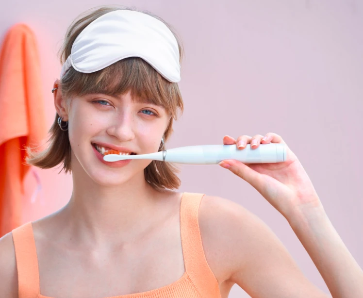 Xiaomi Oclean Flow elektrinis dantų šepetėlis baltas aprašymas - Prekės nuotrauka