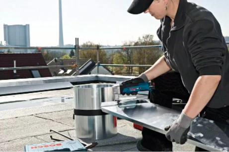 Akumuliatorinės kerpamosios skardos žirklės Bosch GSC 12V-13 Professional aprašymas - Prekės nuotrauka