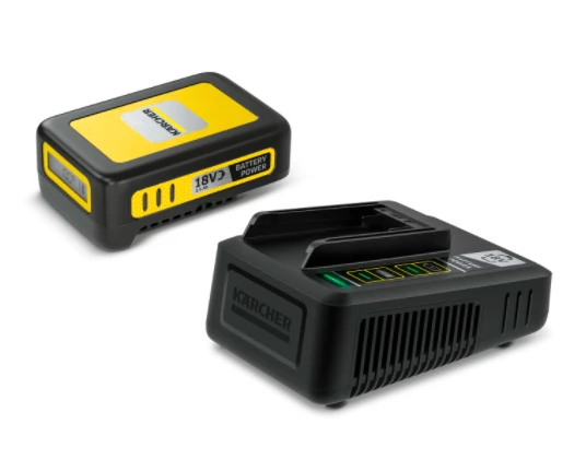 Karcher Greito įkroviklio ir 2.5Ah akumuliatoriaus komplektas 18/25 aprašymas - Prekės nuotrauka