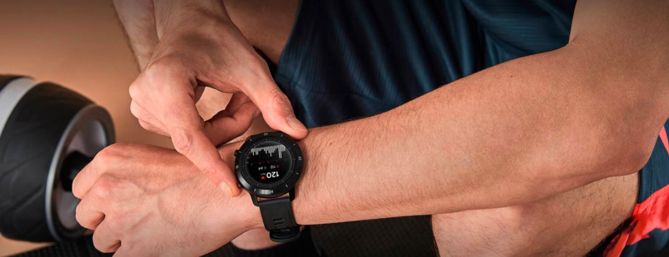 Išmanusis laikrodis Mobvoi TicWatch GTX, Juodos spalvos | Varle.lt