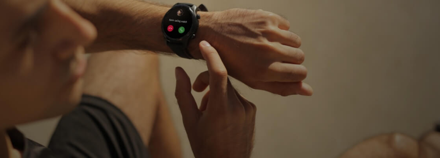 Išmanusis laikrodis Mobvoi TicWatch Pro 3 GPS, Juodos spalvos su juodos  spalvos odiniu dirželiu | Varle.lt