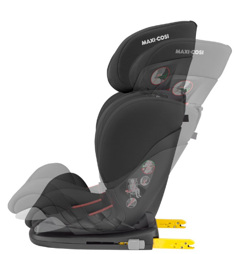 MAXI COSI automobilinė kėdutė RodiFix AirProtect Authentic, juoda aprašymas - Prekės nuotrauka