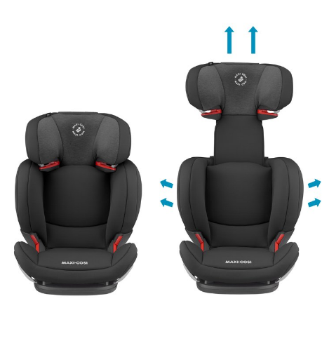 MAXI COSI automobilinė kėdutė RodiFix AirProtect Authentic, juoda aprašymas - Prekės nuotrauka