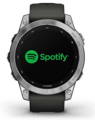 Išmanusis laikrodis Garmin fenix 7 – Standard Edition, Sidabro spalvos korpusas su grafito spalvos silikoniniu dirželiu aprašymas - Prekės nuotrauka