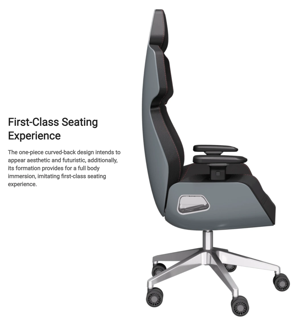 Žaidimų kėdė Thermaltake Argent E700 Gaming Chair, Juoda aprašymas - Prekės nuotrauka