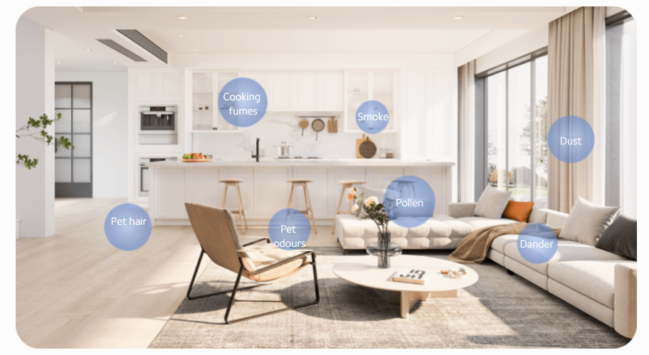Oro valytuvas Xiaomi Mi Air Purifier 4 Pro aprašymas - Prekės nuotrauka