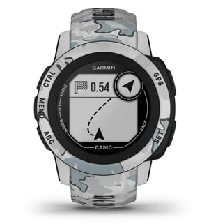 Išmanusis laikrodis Garmin Instinct 2S Camo Edition, Rūko kamufliažinės spalvos aprašymas - Prekės nuotrauka