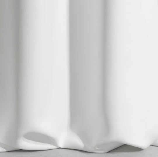 Eurofirany DESIGN 91 Naktinė užuolaida iš lygaus užtemdančio audinio PARISA, 135X270 cm, juosta / tunelis / kabliukai, spalva: balta aprašymas - Prekės nuotrauka