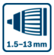 Bosch Akumuliatorinis smūginis gręžtuvas-suktuvas GSB 18V-21, 2x2.0Ah aprašymas - Prekės nuotrauka