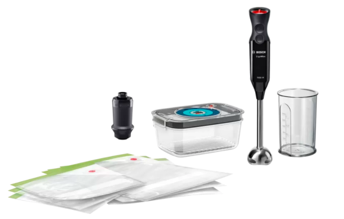 Bosch MS6CB61V1 Rankinis trintuvas ErgoMixx 1000 W Juoda, Antracito spalvos aprašymas - Prekės nuotrauka