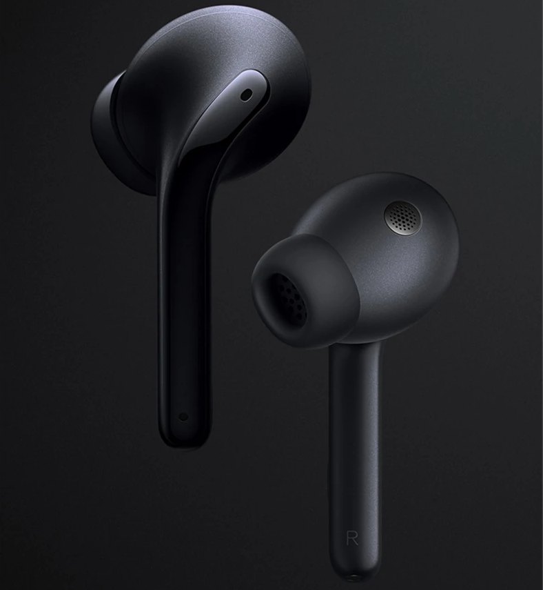 HiFi HD Belaidės Ausinės Xiaomi Buds 3 su HRTF garso suderinimu bei aktyviu triukšmo slopinimu, Juodos aprašymas - Prekės nuotrauka