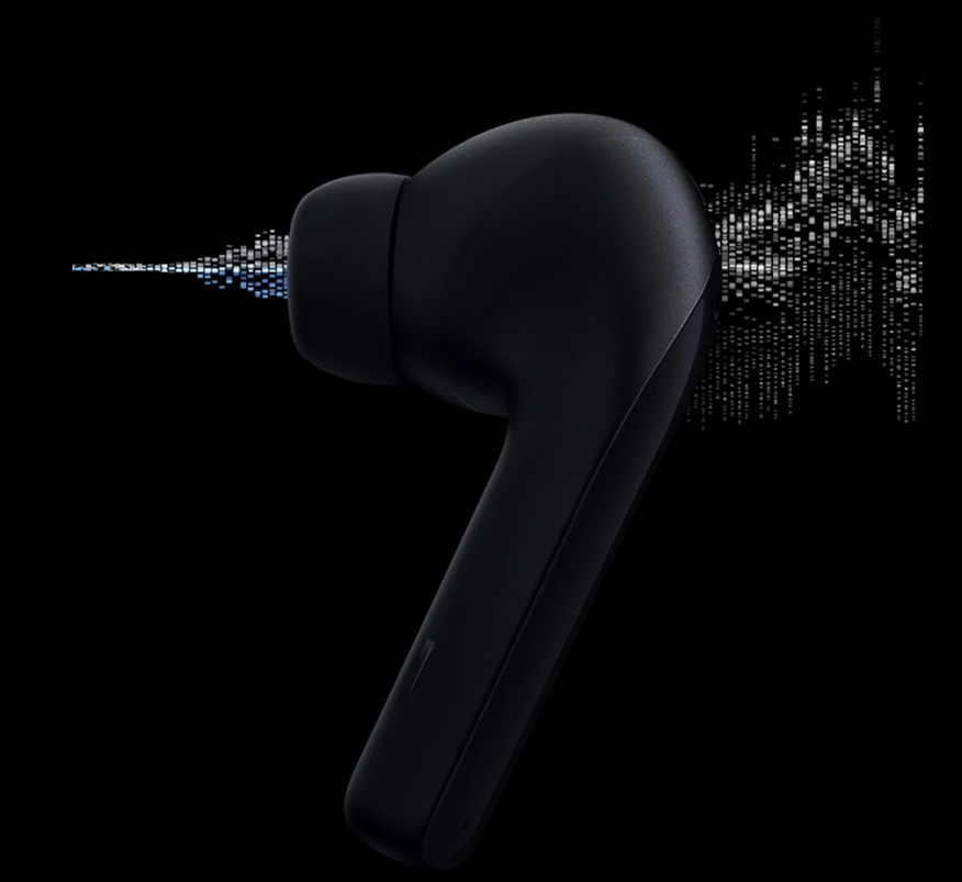 HiFi HD Belaidės Ausinės Xiaomi Buds 3 su HRTF garso suderinimu bei aktyviu triukšmo slopinimu, Juodos aprašymas - Prekės nuotrauka