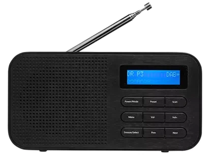 Denver DAB-42 radijo imtuvas, juodas aprašymas - Prekės nuotrauka