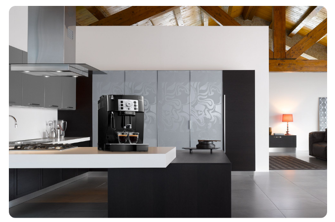 Kavos aparatas DeLonghi ECAM 22.115.B aprašymas - Prekės nuotrauka