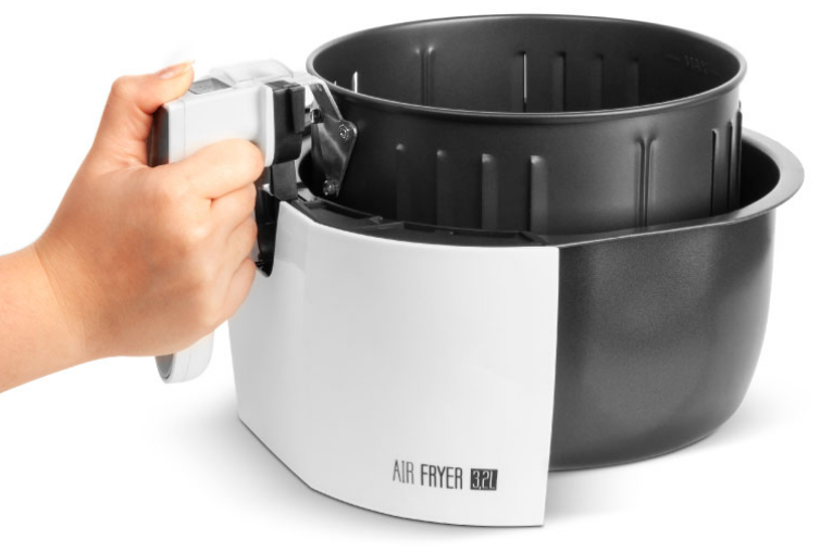 Gruzdintuvė Teesa Air Fryer 3,2 L, balta aprašymas - Prekės nuotrauka
