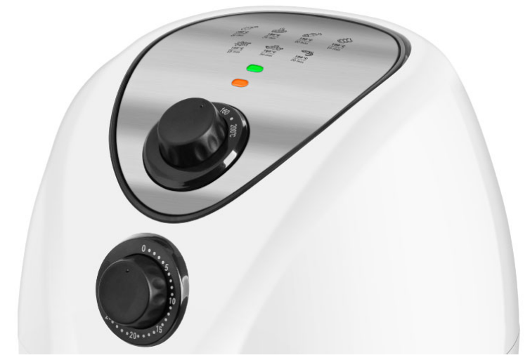 Gruzdintuvė Teesa Air Fryer 3,2 L, balta aprašymas - Prekės nuotrauka