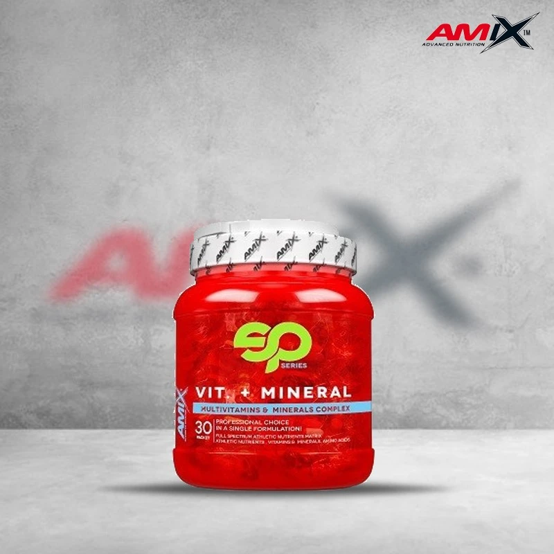 AMIX VIT & MINERAL SUPER PACK 30 PAK - Vitaminai aprašymas - Prekės nuotrauka